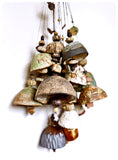 Medium Carved Ivory & Red Clay Belle Chime