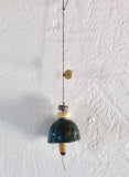 Small Shiny Teal Belle Chime No.22