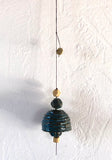 Large Shiny Teal Belle Chime No.21