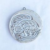 White Folk Rabbit Wall Tile