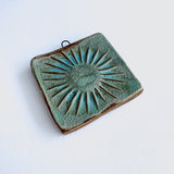 Turquoise Sun- Wall Tile