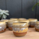 Blue-Violet Toasty Brown Cups