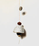 Extra Small White Speckled Belle Chime