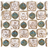 Turquoise Blackberry - Limited Edition Wall Tile