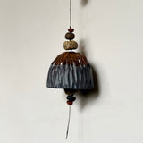 Large Woodfire Brown Belle Chime