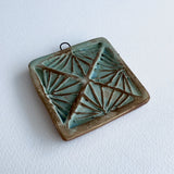 Turquoise Quilt - Limited Edition Wall Tile - (November)