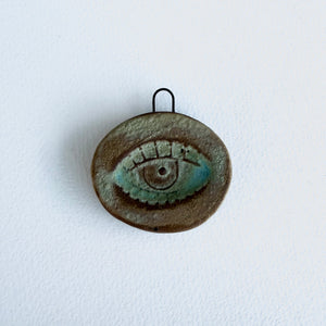 Turquoise Eye Flower- Wall Tile