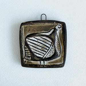 White Quail - Wall Tile