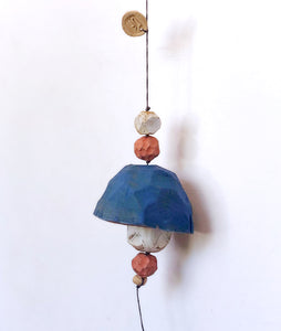 Medium Cobalt Blue Belle Chime No.8