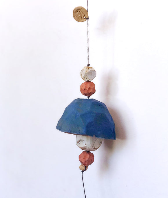 Medium Cobalt Blue Belle Chime No.8