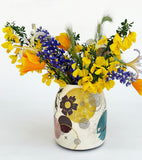 Singing Bird Barrel Vase