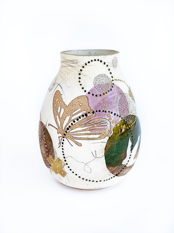 Butterfly Water Drop Vase