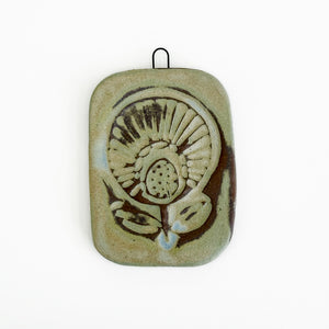 Zinnia Wall Tile -Blue