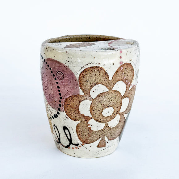 Flower Travel Tumbler