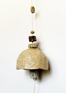 Extra Large Butter Yellow Faceted Belle Chime
