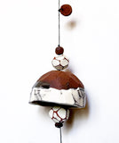 Medium Red Clay & Ivory Belle Chime
