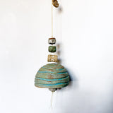 Extra Large Turquoise Stripe Belle Chime