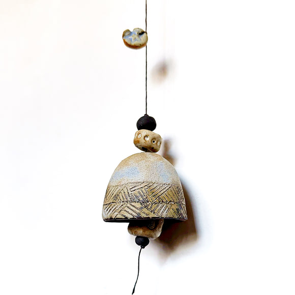 Small Dusty Blue Belle Chime