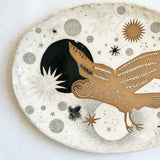 Large Oval Night Owl Platter