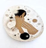 Large Oval Night Owl Platter