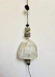 Extra Large White Grid Belle Chime