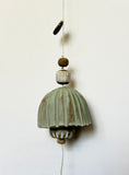 Medium Turquoise Striped Belle Chime