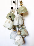 Medium Turquoise Carved Belle Chime
