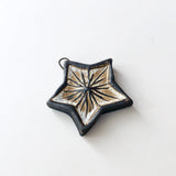 Handcrafted Ceramic Bright Star Ornament