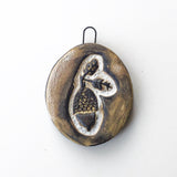 Handcrafted Ceramic Acorn Ornament