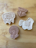 Carved Clay Stamps- Online Workshop