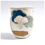 Whale Clouds Vase