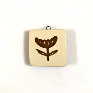 Small Square Flower Tile