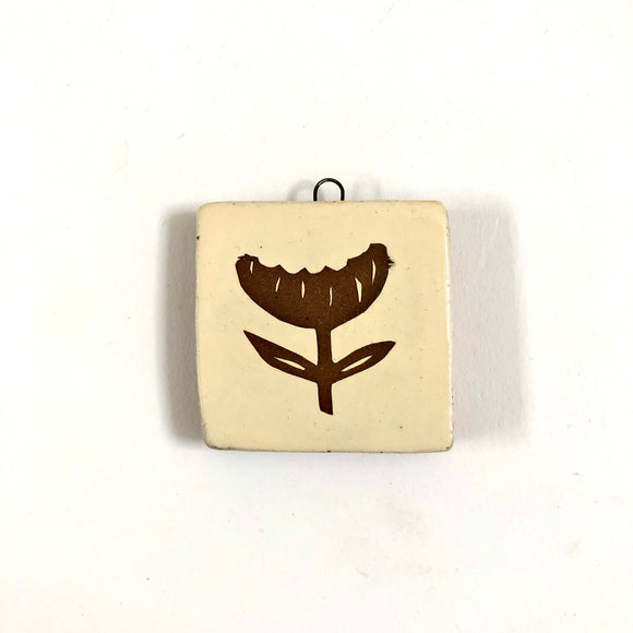 Small Square Flower Tile